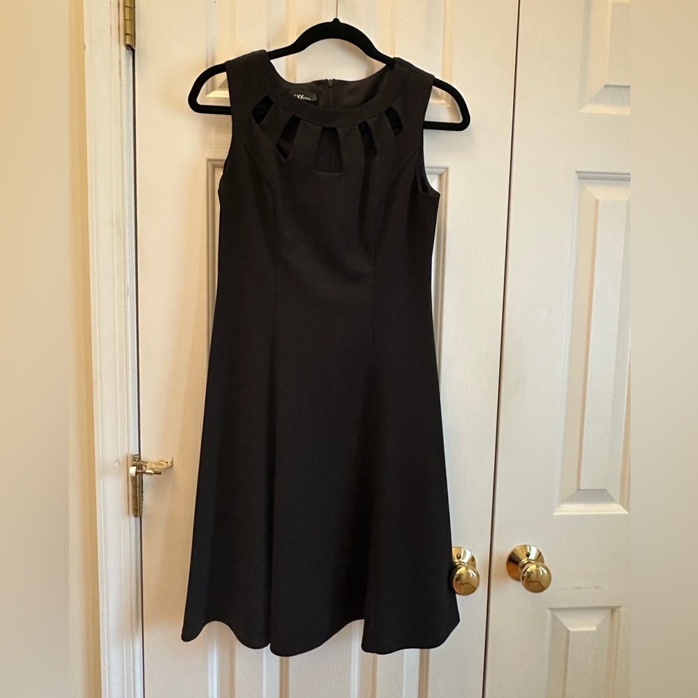 Alyx Black Cutout Midi Dress